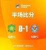 半场-郭全博多次对国安被对方狂热轰平的22脚射门临时0-1大邱FC