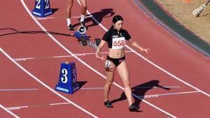 颜值与实力并存！韩国田径美女运动员金智恩