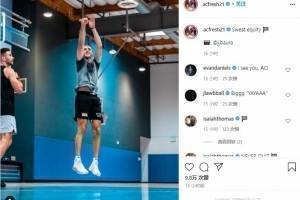 克鲁索insta晒图：挥洒汗水