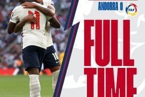 世预赛-林加德2射1传凯恩萨卡破门 英格兰4-0安道尔5战全胜领跑
