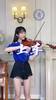 丰收的一年!美女小提琴演奏切尔西队歌