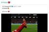 小股东您来了!詹姆斯发推庆祝利物浦赢球:YNWA❤️