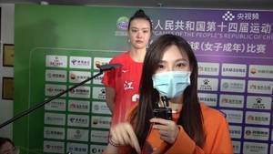 凡凡当记者!马凡舒现场和张常宁比身高