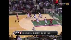 这得分爆炸力!詹姆斯vs雄鹿2分钟爆砍16分