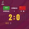 半场-<a href='https://https://www.10339.com/zuqiuzhibo/wulei/' title='武磊'><span style='color:#3498db'>武磊</span></a>失单刀纳吉两球 国足客场0-2落后沙特