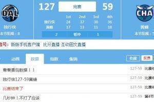 又是惨案! 马伯力克斯68分血液清洗黄蜂过去15年来的最大得分差