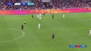 米兰2-2扳平维罗纳!卡斯蒂列霍造点,凯西点射破门