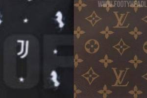 装备网站:阿迪准备为下赛季的尤文设计一款带有LV风格的球衣