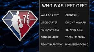 NBA75大巨星遗珠：霍华德乃最大遗珠，姚明落选合理不合情