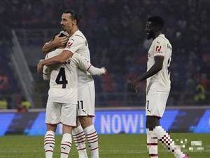 伊夫勃朗加破门，本纳赛尔奏效，米兰远征4-2胜9人博洛尼亚
