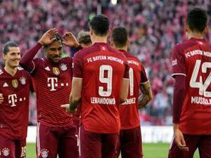 莱万世界波、格纳布里、科曼破门、拜仁主场4-0大胜哈芬海姆