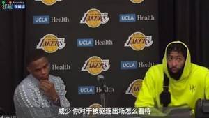 威少赛后回应被驱逐:对面那种动作不应该在比赛中出现