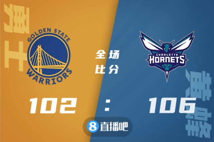 罗吉尔20分维金斯28 6库24 6 10黄蜂终结勇士7连胜