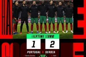 世预赛-米特洛维奇绝杀 塞尔维亚2-1客场逆转葡萄牙进军世界杯
