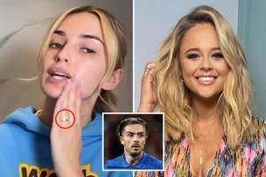 瓜熟了吗?太阳报:格拉利什女友在直播中疑戴婚戒,两人或已订婚