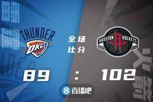 🏀伍德24+21 波特11+10+11 火箭6人得分上双胜雷霆喜迎3连胜
