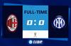 意杯-AC米兰首回合0-0国米 罗马尼奥利伤退什克抱摔未判引争议