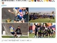 比达尔:明天的世预赛我们将拼命一搏,像狮子一样踏上球场