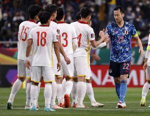 官方:历史首次战平日本,越南足协奖励越南队15亿越南盾