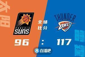🏀波库17+10+12 保罗11+9 布克缺阵 雷霆7人上双射落太阳