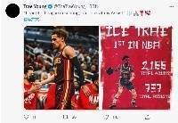 特雷-杨:赛季联盟总得分王 但看看我的助攻吧❄︎🙏🏻❣💯