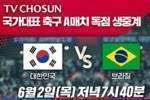 超级热度!韩媒:韩国vs巴西热身赛收视率18.9%,列当日韩国第一