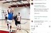 NBA知名训练师晒与易建联&郭昊文一起训练照片