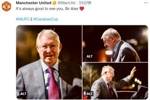 81岁弗爵爷现场观战，曼联官推：见到你总是很高兴，Sir Alex❤️