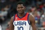 FIBA评世界杯各队最佳球员:美国爱德华兹 无可阻挡的22岁球星
