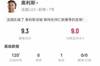 奥利斯本场1助攻+6关键传球 9过人全成功 20对抗16成功 9.3分最高