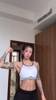 李添荣女友秀腹肌热舞：减肥中~
