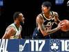 NBA战报：爵士6人得分上双117-109击败凯尔特人，戈贝尔16+14