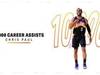 NBA战报:保罗获10000助攻成就,太阳111-94湖人,詹姆斯伤缺